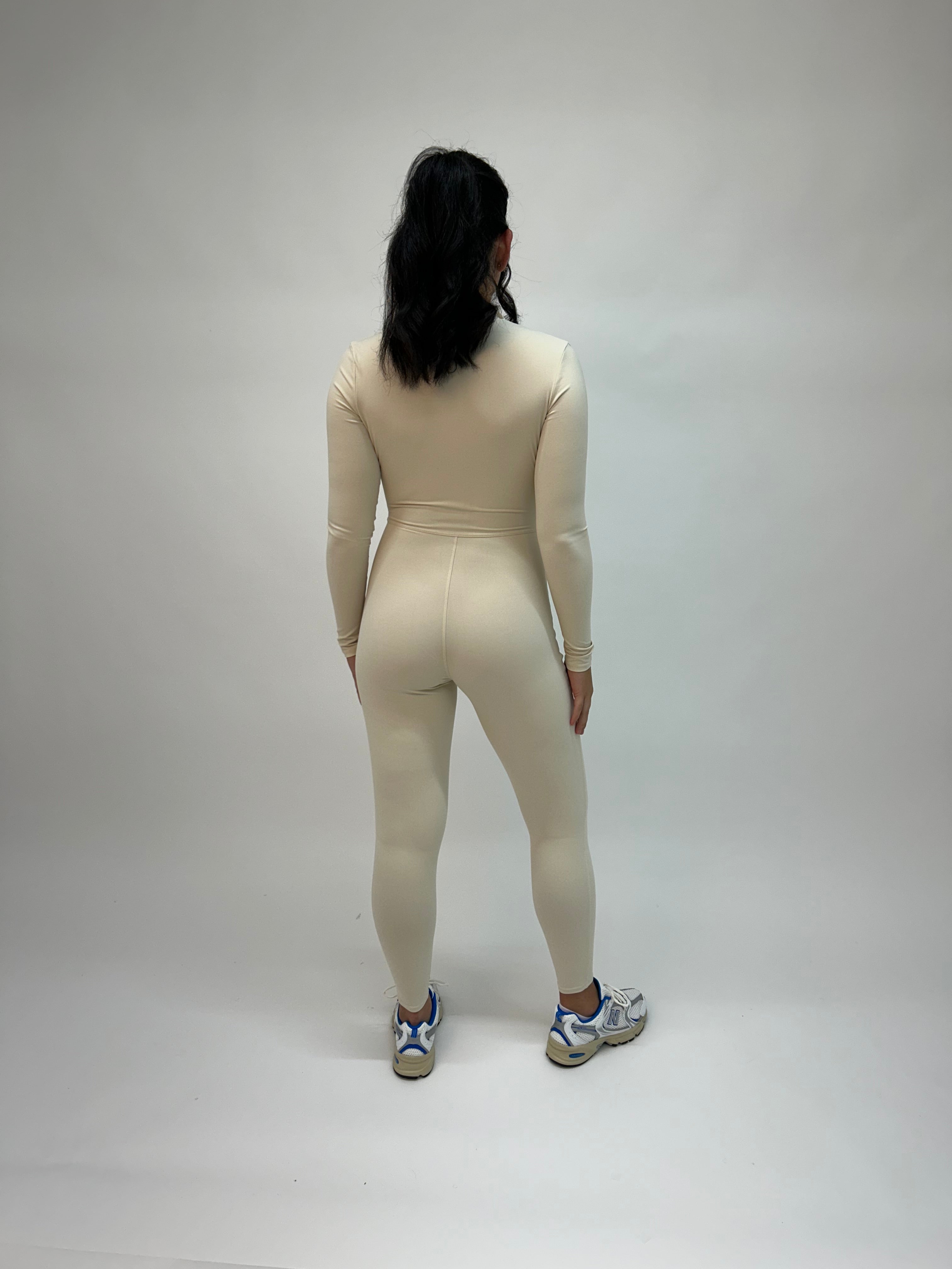 Bone White Jumpsuit